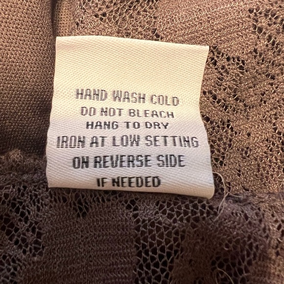 Faded Rose Brown Lace Camisole Top.Sz/L - Picture 10 of 10